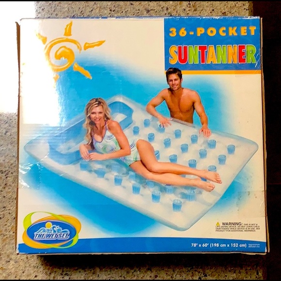Price Dropped! Two-person Pool or Lake Floating Mattress NIB - Picture 1 of 2